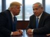TRUMP URGES CEASEFIRE AND HOSTAGE RELEASE AHEAD OF NETANYAHU MEETING