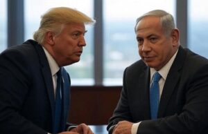 TRUMP URGES CEASEFIRE AND HOSTAGE RELEASE AHEAD OF NETANYAHU MEETING