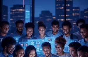 How to Follow Tech Startup News in Real-Time: Join the 2025 Innovation Rush Now! Engaging image of how to follow tech startup news in 2025, showing tech enthusiasts with holographic devices and news feeds at 08:25 PM BST, July 13, in a vibrant cityscape.