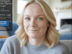 Sunday Brunch Presenter Morgan McGlynn Carr Diagnosed with Triple-Negative Breast Cancer Morgan McGlynn Carr, Sunday Brunch presenter, in a cozy grey sweater, sharing an emotional health update about her triple-negative breast cancer diagnosis on July 11, 2025, with a microphone and soft indoor background, raising cancer awareness.