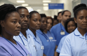 NHS Pay Vote 2025: Nurses Decide Amid Strike Talks Alt text: Image of NHS pay vote 2025, showing nurses voting at a ballot station.