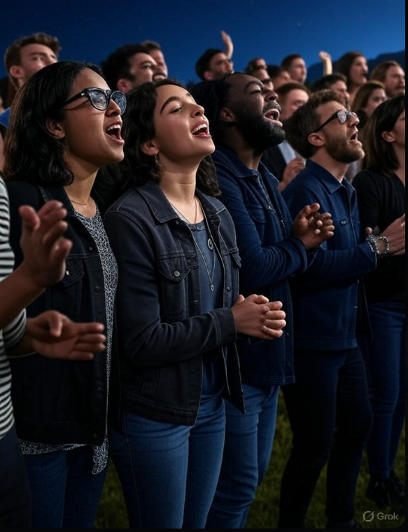 oasis_reunion_buzz_wonderwall_fans.jpg Alt text: Fans singing ‘Wonderwall’ in Oasis reunion buzz celebration.