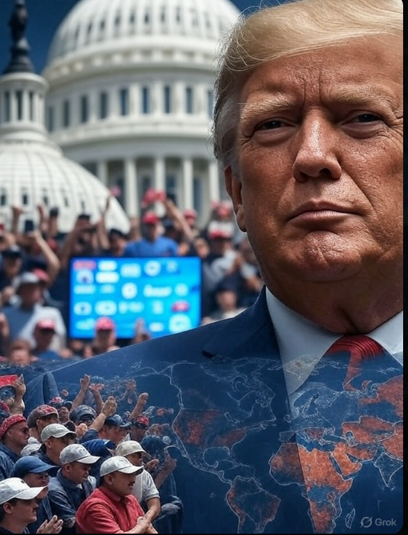 trump_9_billion_funding_cut_victory_2025-2.jpg Alt text: Engaging image of how President Trump’s $9 billion funding cut victory shapes 2025 spending debate, showing Capitol at 10:55 AM BST, July 18, with crowd, media cuts, and aid map.