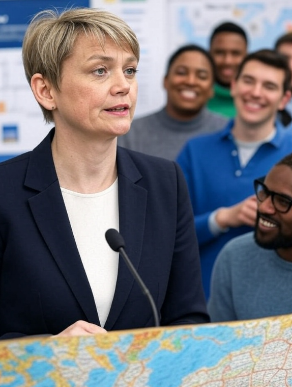 deport-now-appeal-later-policy-community.jpg Alt Text: Diverse community group discussing the deport now appeal later policy expansion, with a focus on its impact on foreign nationals in a UK town hall.