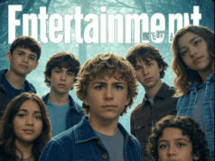 Percy Jackson Cast Cover News: Season 2 Tease Unveiled Alt text: Image of Percy Jackson cast cover news, featuring cast on Entertainment Weekly cover.