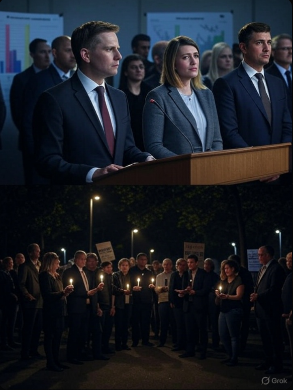 rotherham-vigil-abuse-investigation-2025.jpg Alt Text: A community vigil in Rotherham in 2025, with candles and signs demanding justice in the abuse investigation involving police.