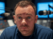 UK Celebrity Loss News: Radio Pioneer James Whale Passes Alt text: Image of UK celebrity loss news, showing James Whale in his radio studio.