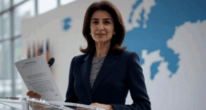 Shabana Mahmood’s Bold Statement on UK Border Security: Visa Suspensions and Immigration Priorities Alt Text: Illustration of UK Home Secretary Shabana Mahmood discussing border security policies.